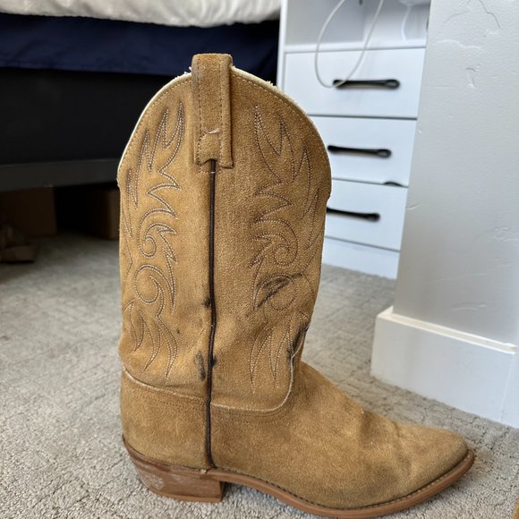 Vintage Western cowboy boots women’s 38. US 8. - Picture 3 of 4